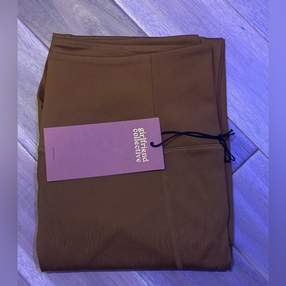 girlfriend collective Pants - Girlfriend Collective Compressive High-Rise Legging NWT Saddle color way